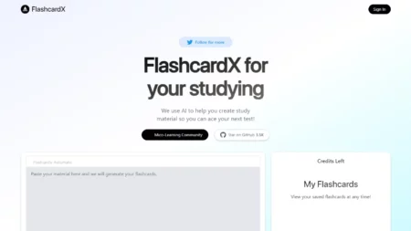 flashcardx website