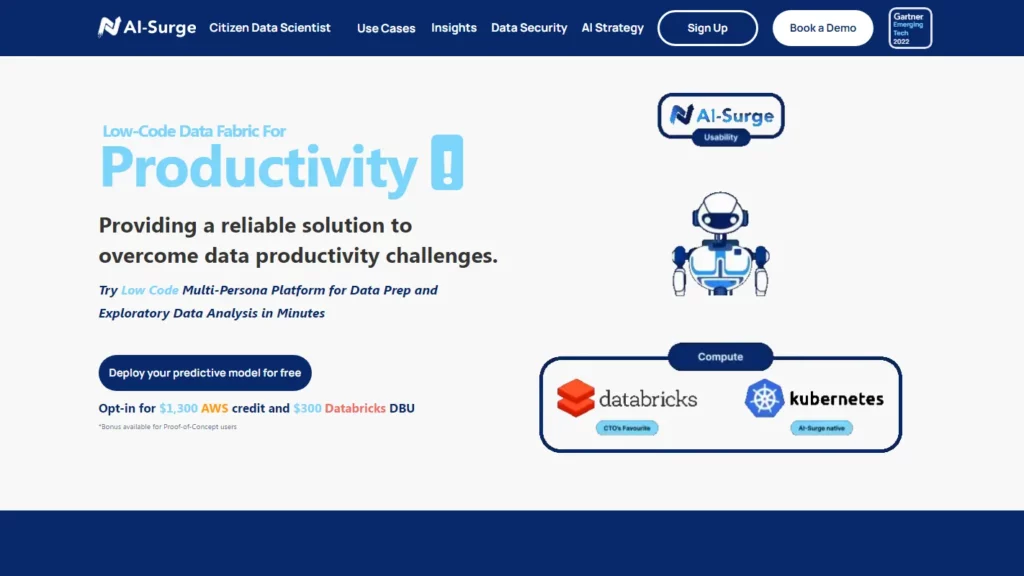ai surge cloud website