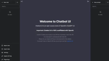 chatbot ui website