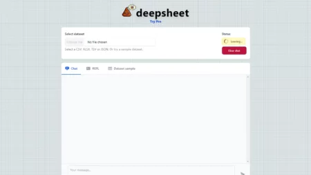 deepsheet website