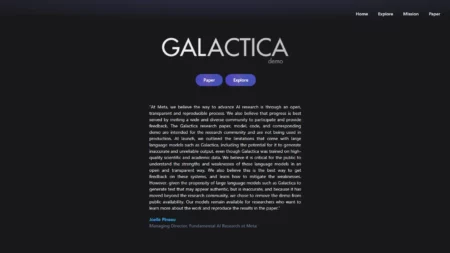 galactica website
