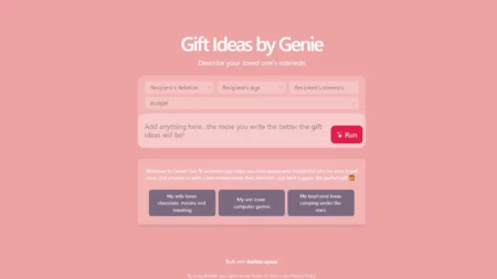 gifts genie website