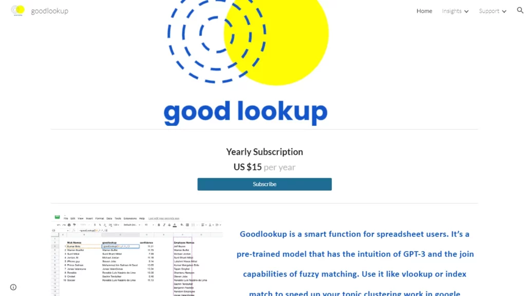 goodlookup website
