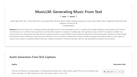 musiclm website