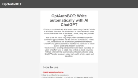 gptautobot website