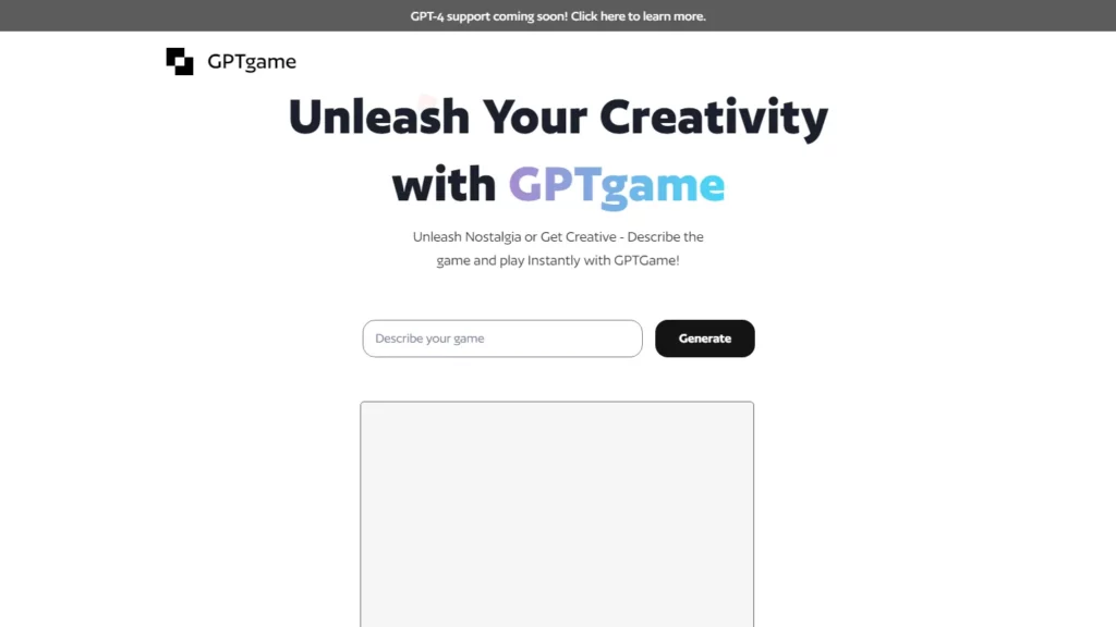 gptgame website