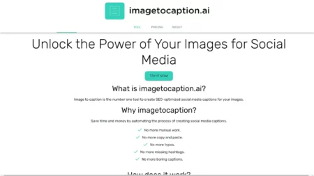 imagetocaption ai website