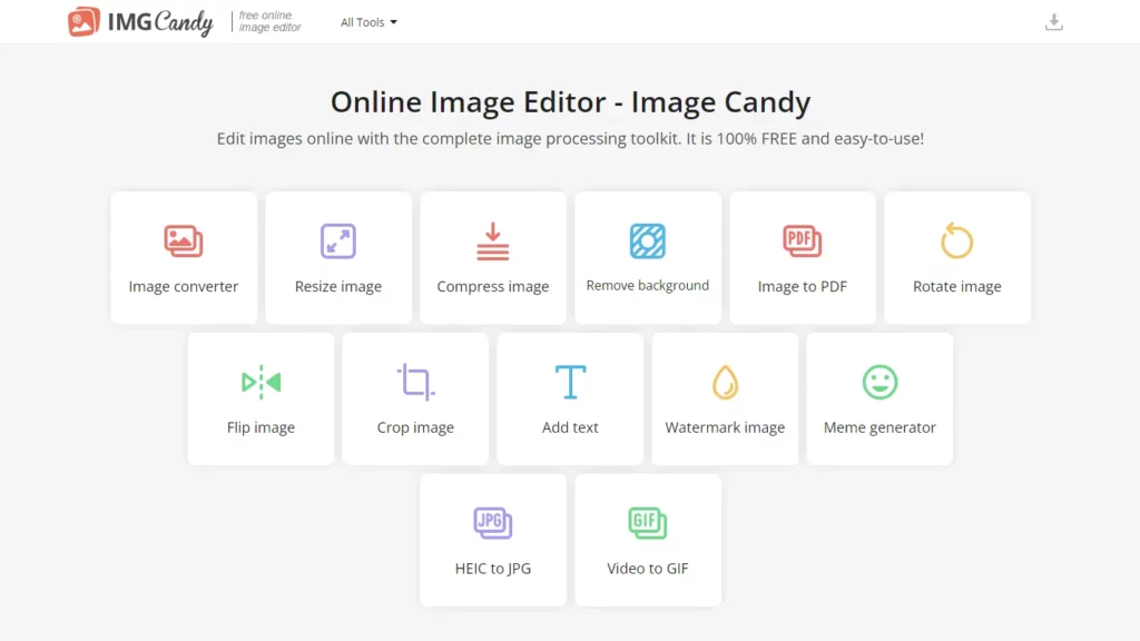 image candy website
