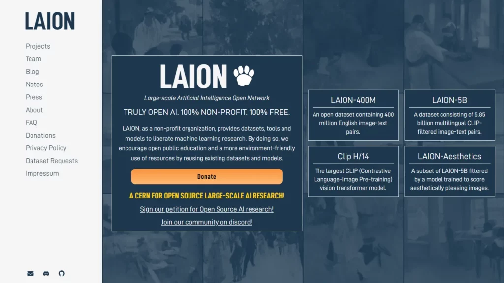 laion website
