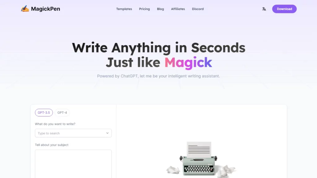 magickpen website