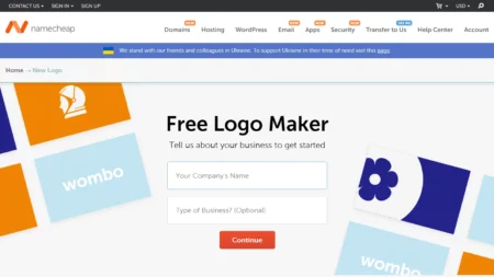 namecheap logo maker website