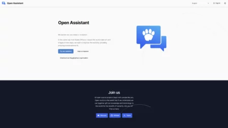 open assistant website