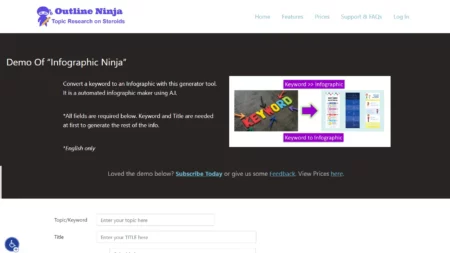 outline ninja website