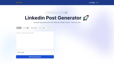 linkedin post generator website