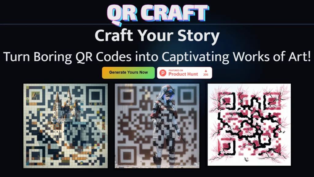qr craft website