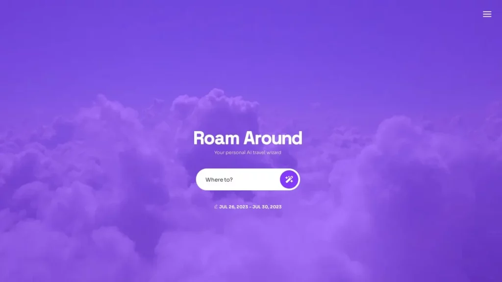 roamaround website