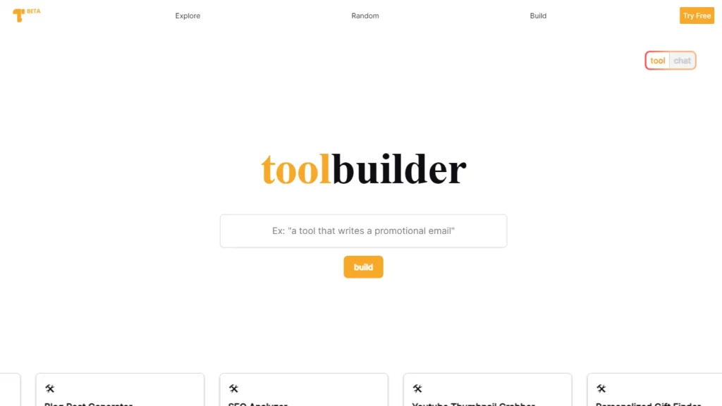 toolbuilder website