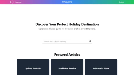 travelmate website
