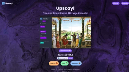 upscayl website
