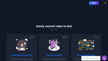 video2text website