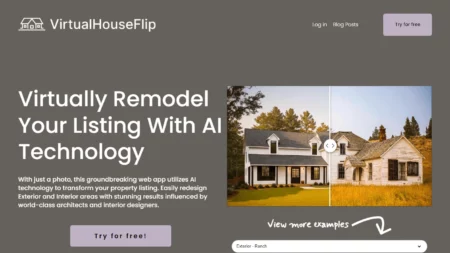 virtual house flip website