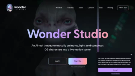 wonder studio website