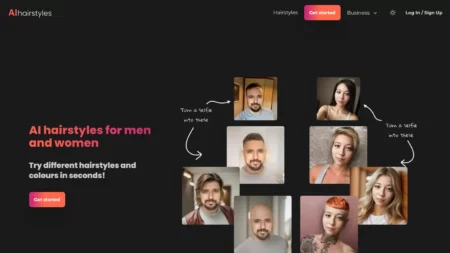 ai hairstyles website