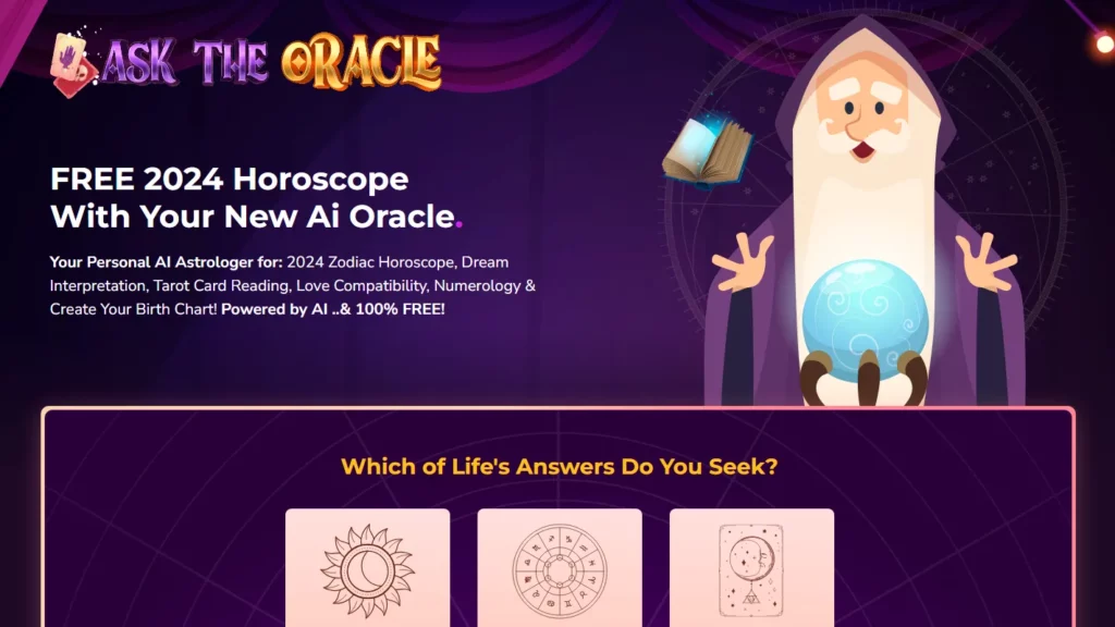 ask the oracle website