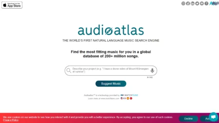 audioatlas website