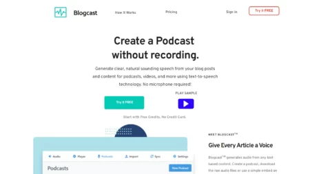 blogcast website
