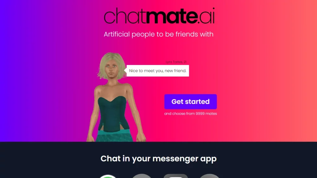 chatmate ai website