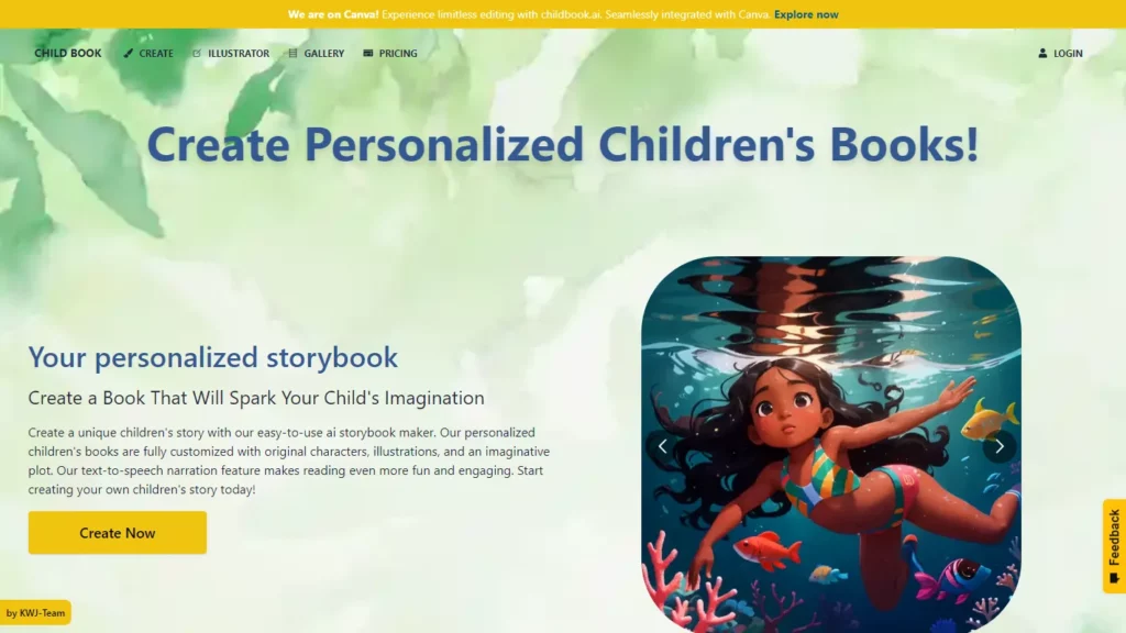 child book website