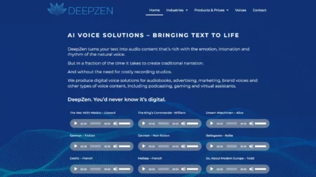 deepzen website