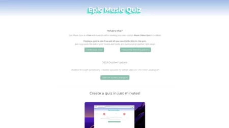 epicmusicquiz website