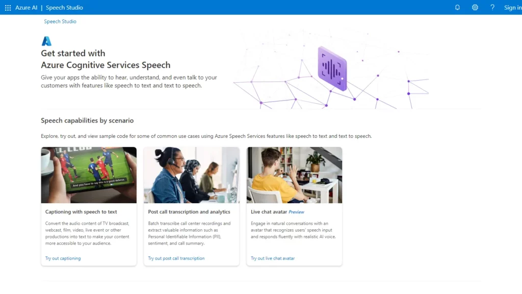 speech studio website