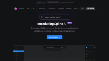 spline 3d website