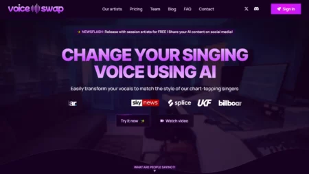 voice-swap website
