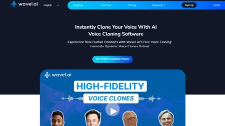 wavel voice clone website