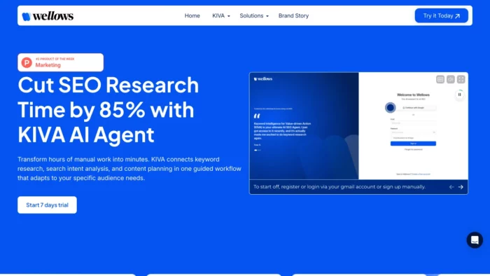 KIVA by Wellows Website