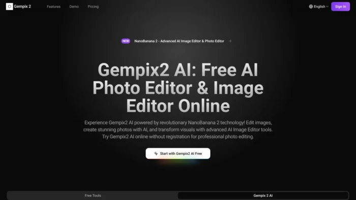 Gempix2 AI Website