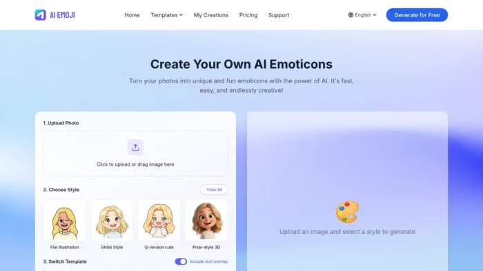AI Emoji Website