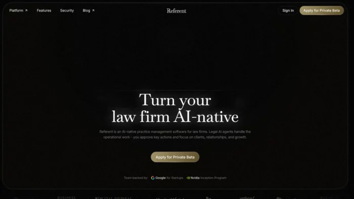 Referent Website